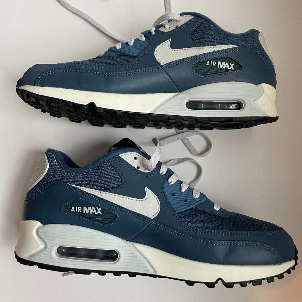 Nike Air Max 90 Essential Slate Blue Grey Men’s 11.5 NWT